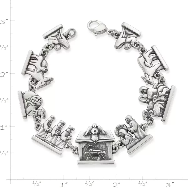 James Avery Artisan Jewelry Bracelets-Nativity Link Bracelet