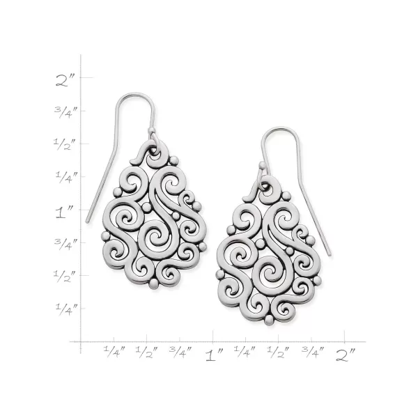 James Avery Artisan Jewelry Earrings-Open Sorrento Dangle Earrings