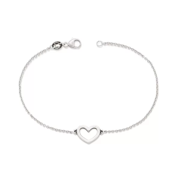 James Avery Artisan Jewelry Bracelets-Petite Heart Link Bracelet