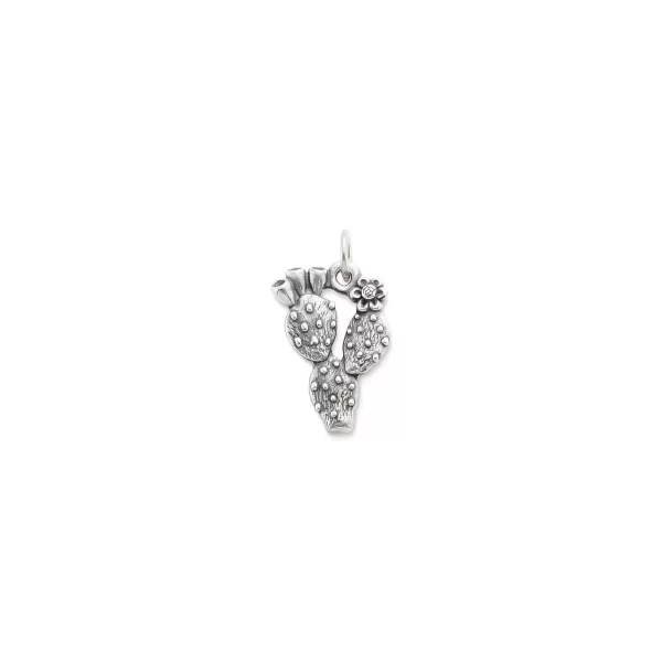 James Avery Artisan Jewelry Charms-Prickly Pear Cactus Charm