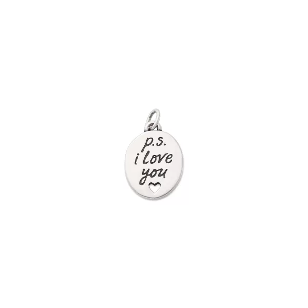 James Avery Artisan Jewelry Charms-P.S. I Love You Charm