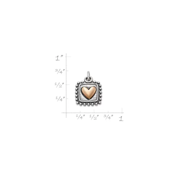 James Avery Artisan Jewelry Charms-Radiant Heart Charm