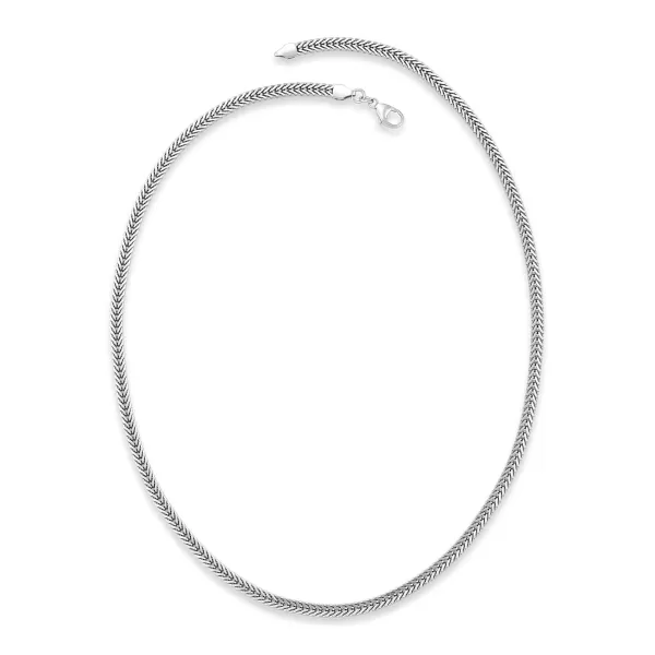 James Avery Artisan Jewelry Necklaces And Chains-Rectangle Foxtail Necklace