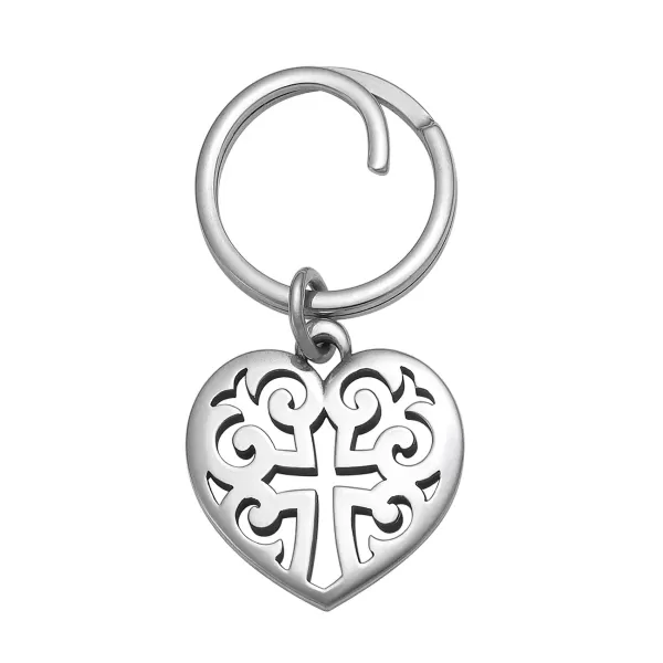 James Avery Artisan Jewelry Accessories-Regal Heart Key Chain