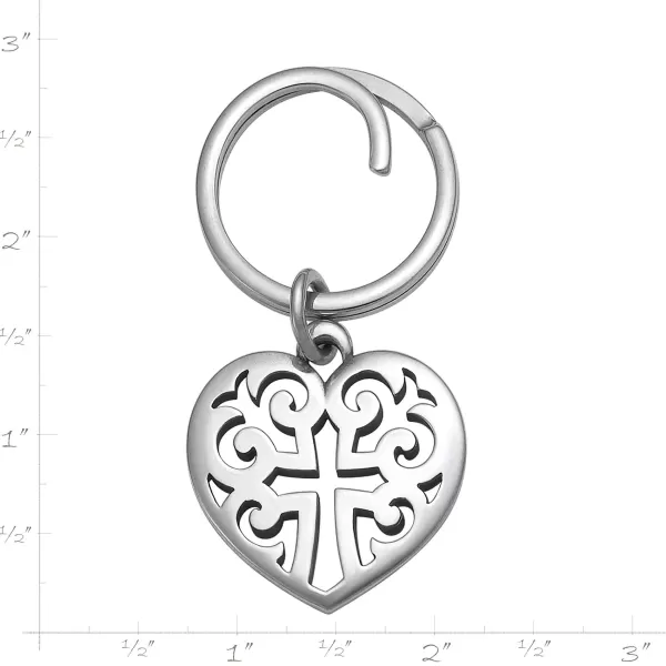 James Avery Artisan Jewelry Accessories-Regal Heart Key Chain