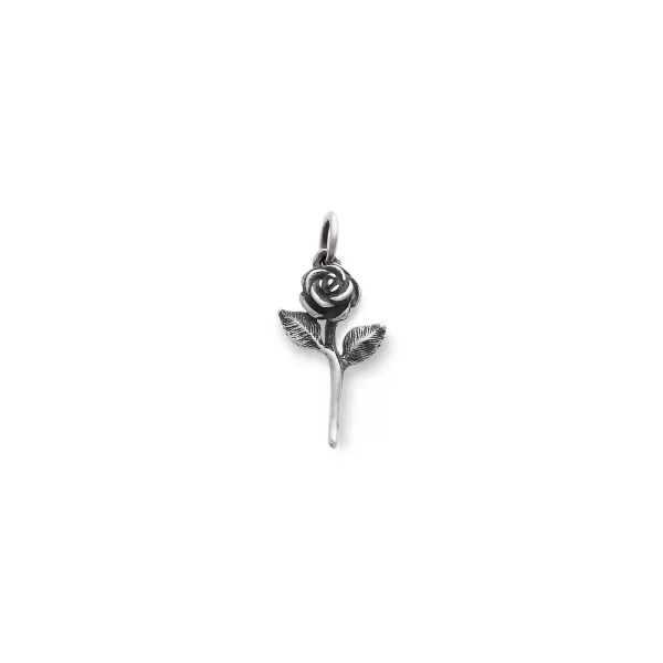 James Avery Artisan Jewelry Charms-Rose Charm