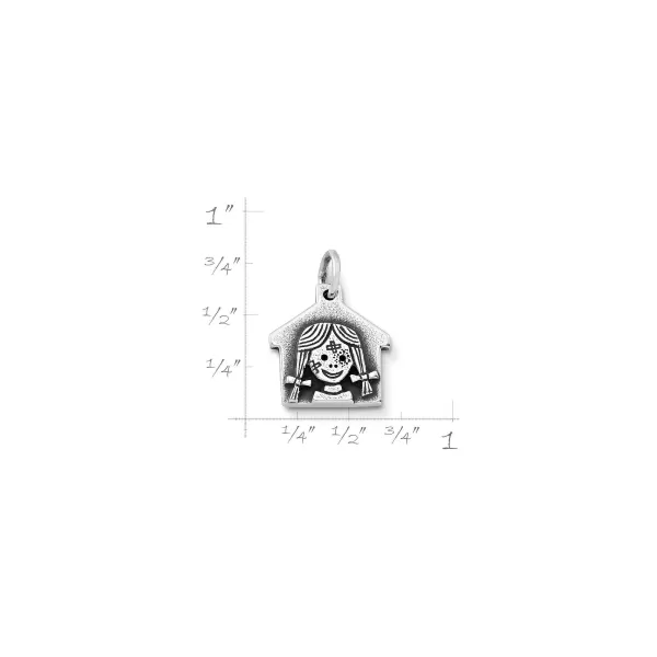 James Avery Artisan Jewelry Charms-Rough House Cabin Charm