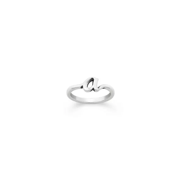 James Avery Artisan Jewelry Rings-Script Initial Ring