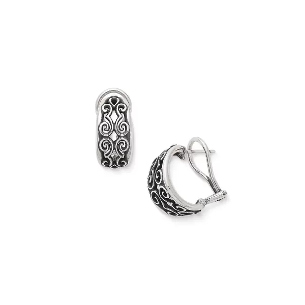 James Avery Artisan Jewelry Earrings-Scrolled French Clips