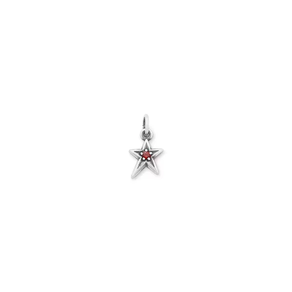 James Avery Artisan Jewelry Charms-Shining Star Birthstone Charm