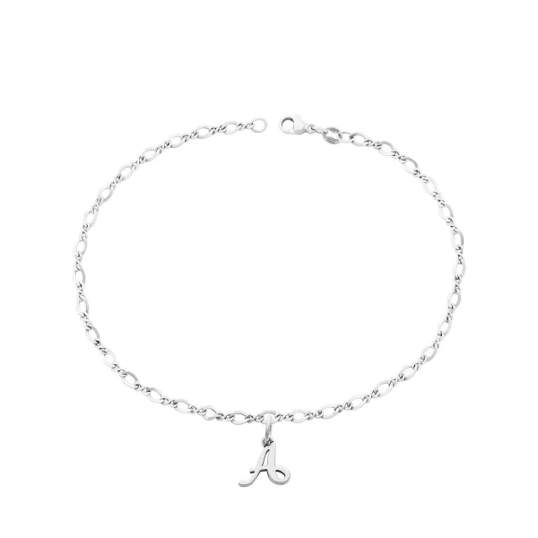 James Avery Artisan Jewelry Bracelets-Small Script Initial Anklet