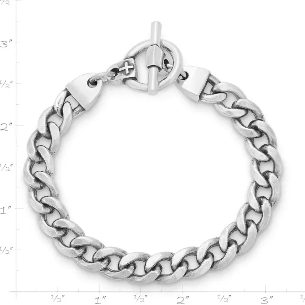 James Avery Artisan Jewelry Bracelets-Strength In Faith Curb Link Bracelet