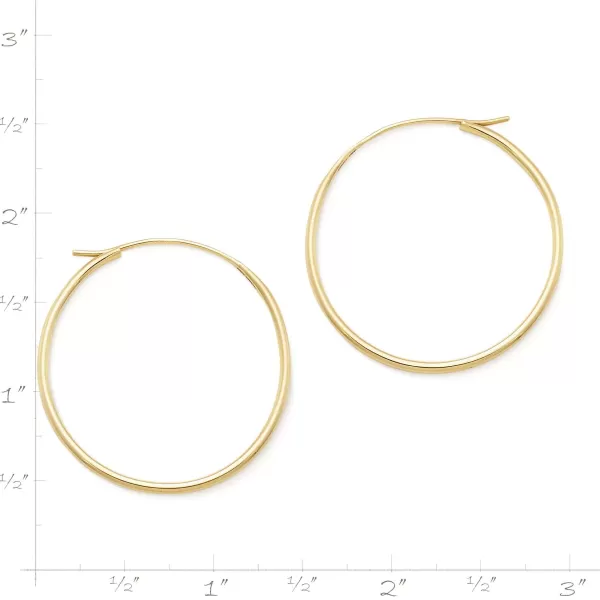 James Avery Artisan Jewelry Earrings-Swedged Hoops