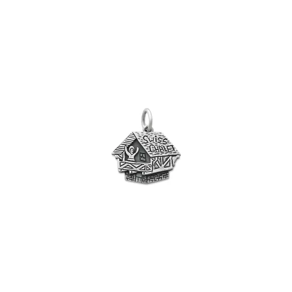 James Avery Artisan Jewelry Charms-Swiss Chalet Cabin Charm