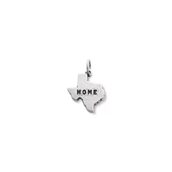 James Avery Artisan Jewelry Charms-Texas Is "Home" Charm