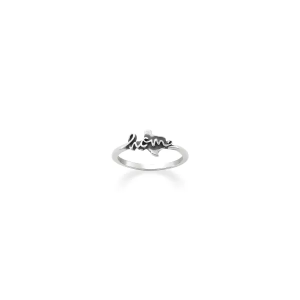 James Avery Artisan Jewelry Rings-Texas Is "Home" Ring