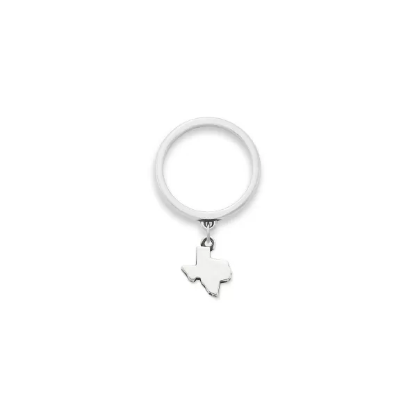 James Avery Artisan Jewelry Rings-Texas Mini Charm Dangle Ring