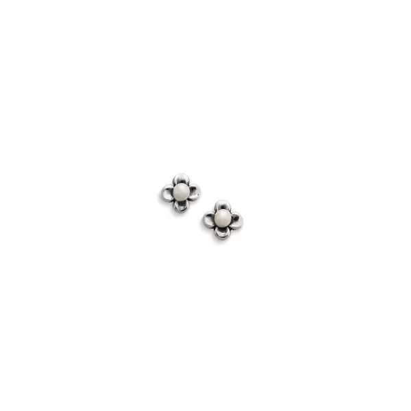 James Avery Artisan Jewelry Earrings-Tiny Blossom Studs With Cultured Pearl