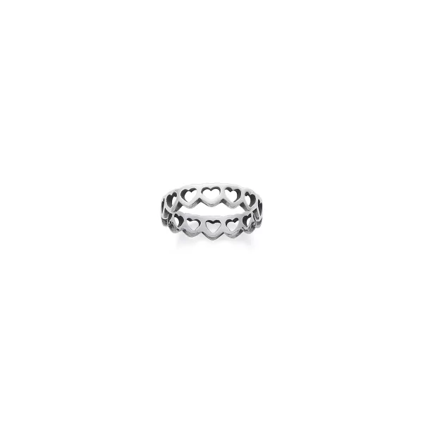 James Avery Artisan Jewelry Rings-Tiny Hearts Ring