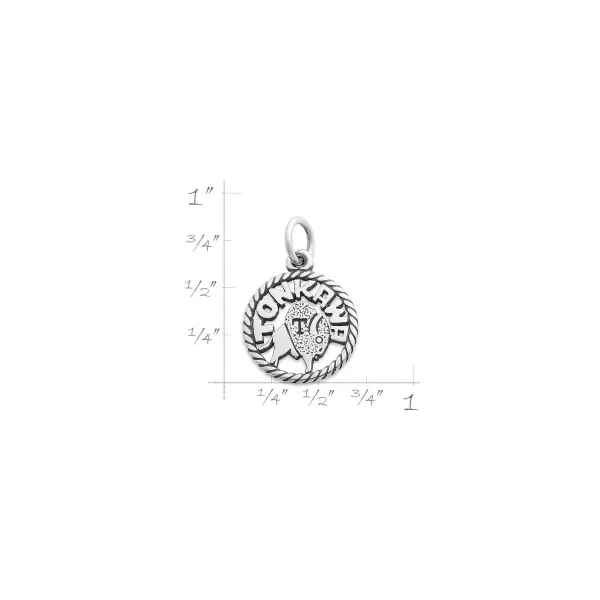 James Avery Artisan Jewelry Charms-Tonkawa Disk Charm