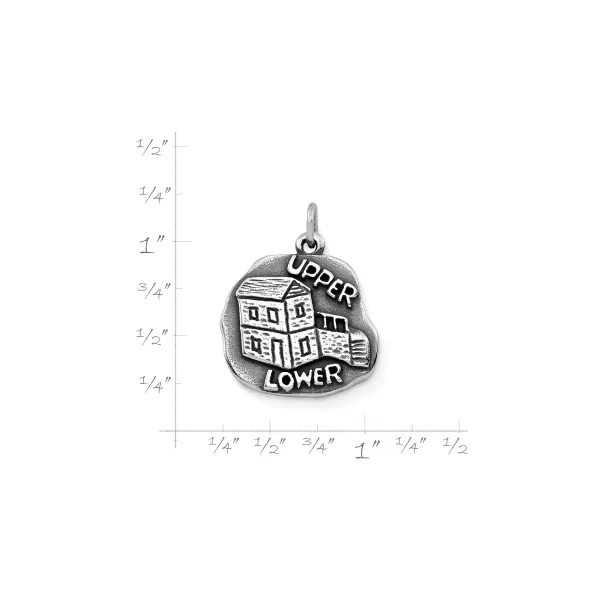 James Avery Artisan Jewelry Charms-Upper-Lower Cabin Charm