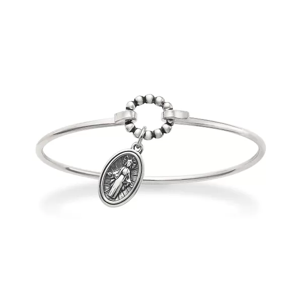 James Avery Artisan Jewelry Bracelets-Virgin Mary Hook-On Bracelet